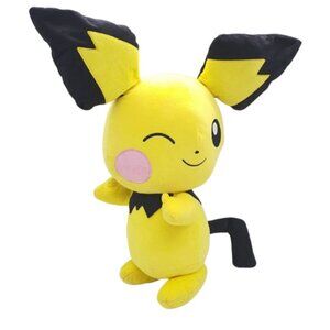 Pichu E672 Hope Pita Pokemon Banpresto Big Plush 17" Stuffed Toy Doll Japan NEW